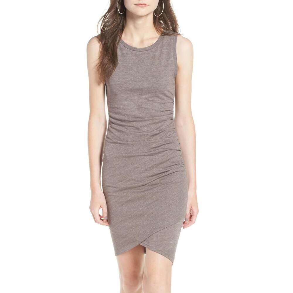 Leith Ruched Bodycon Tank Dress